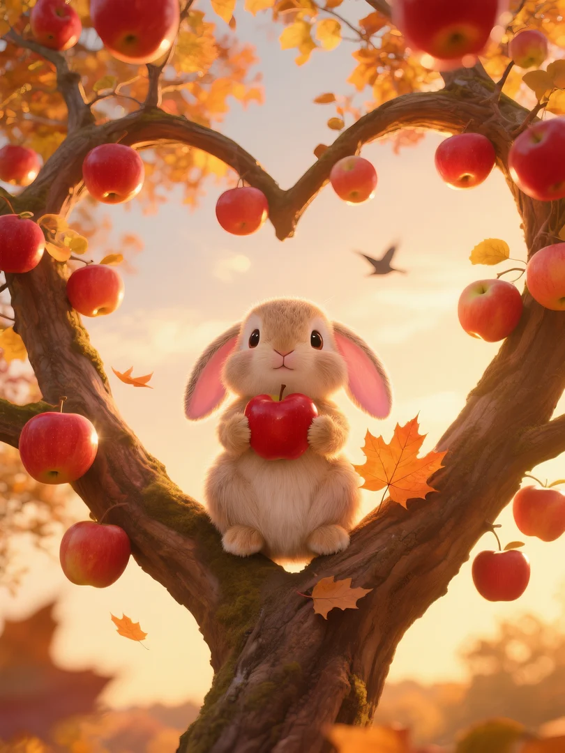 即梦AI 【植物】【树】| 你打卡过这样的爱心树吗？