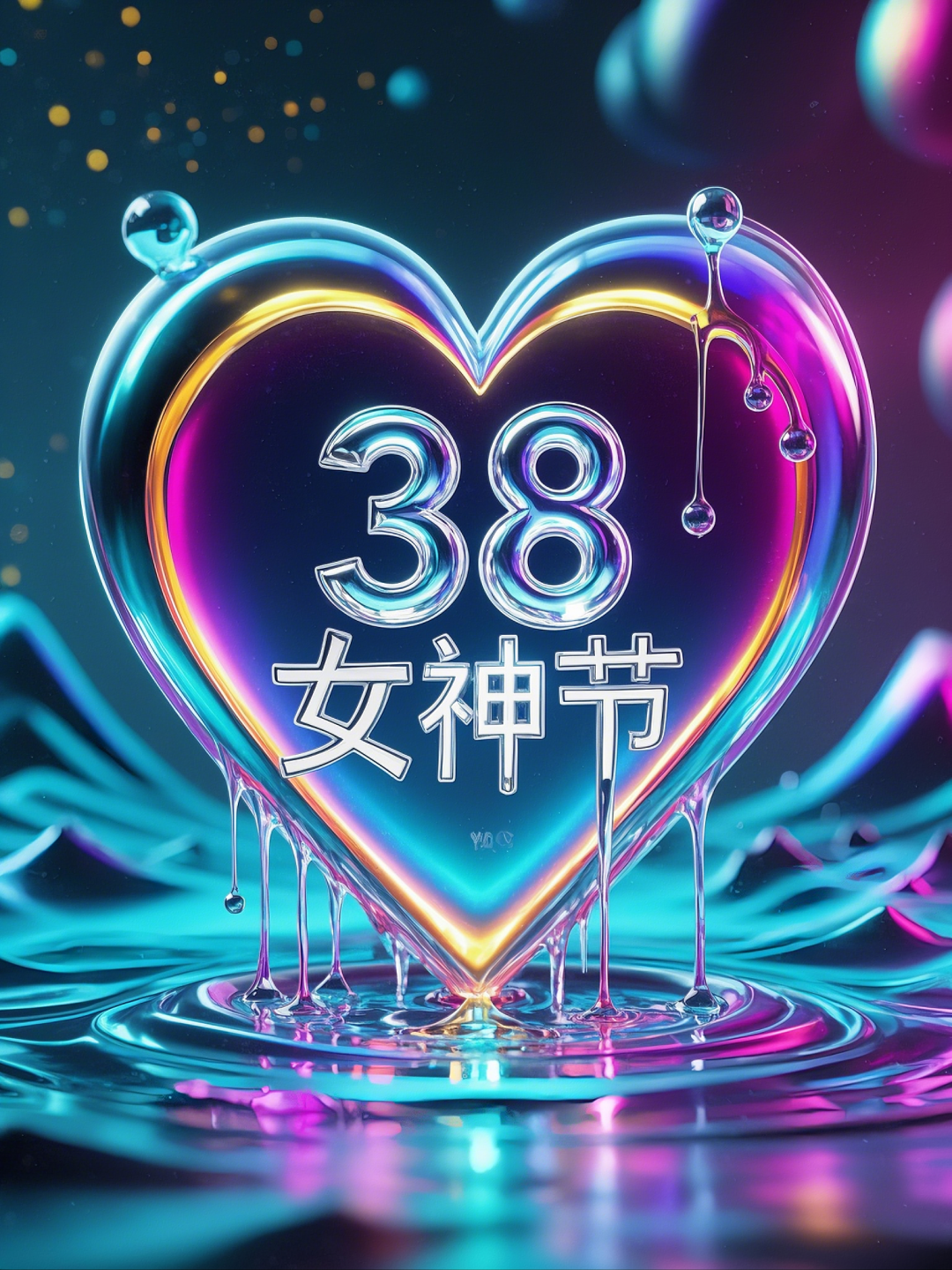 即梦AI【节日系列】【女神节】| 3分钟出图,今年女神节海报不求人