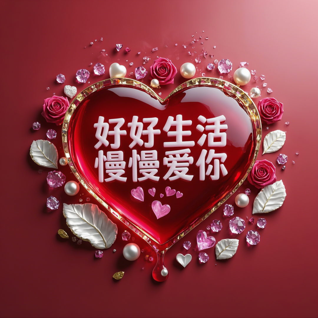 即梦AI【文字图片素材】| 用AI绘画表白！这些浪漫文字素材，让TA瞬间沦陷