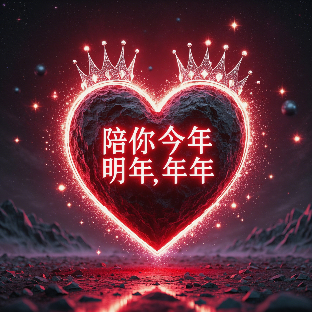 即梦AI【文字图片素材】| 用AI绘画表白！这些浪漫文字素材，让TA瞬间沦陷