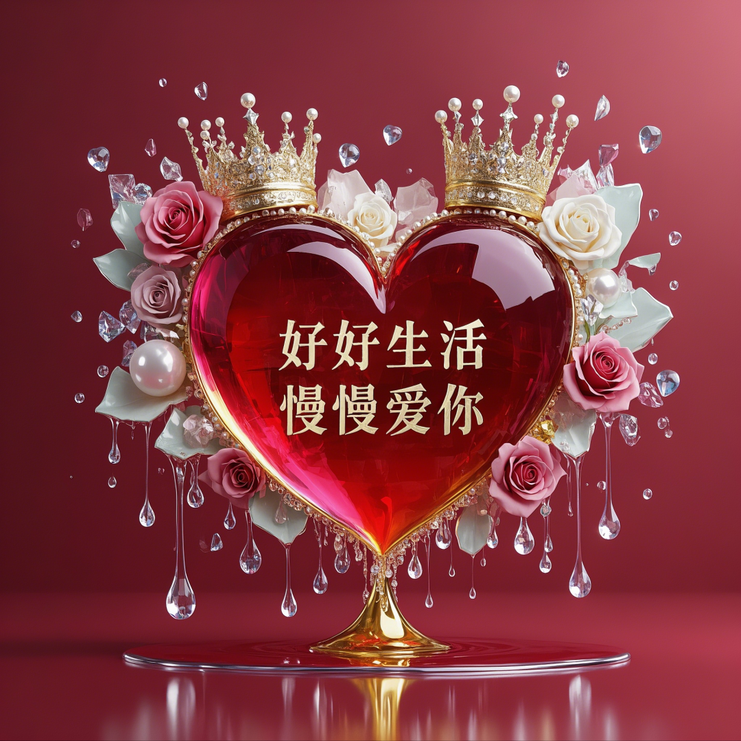 即梦AI【文字图片素材】| 用AI绘画表白！这些浪漫文字素材，让TA瞬间沦陷