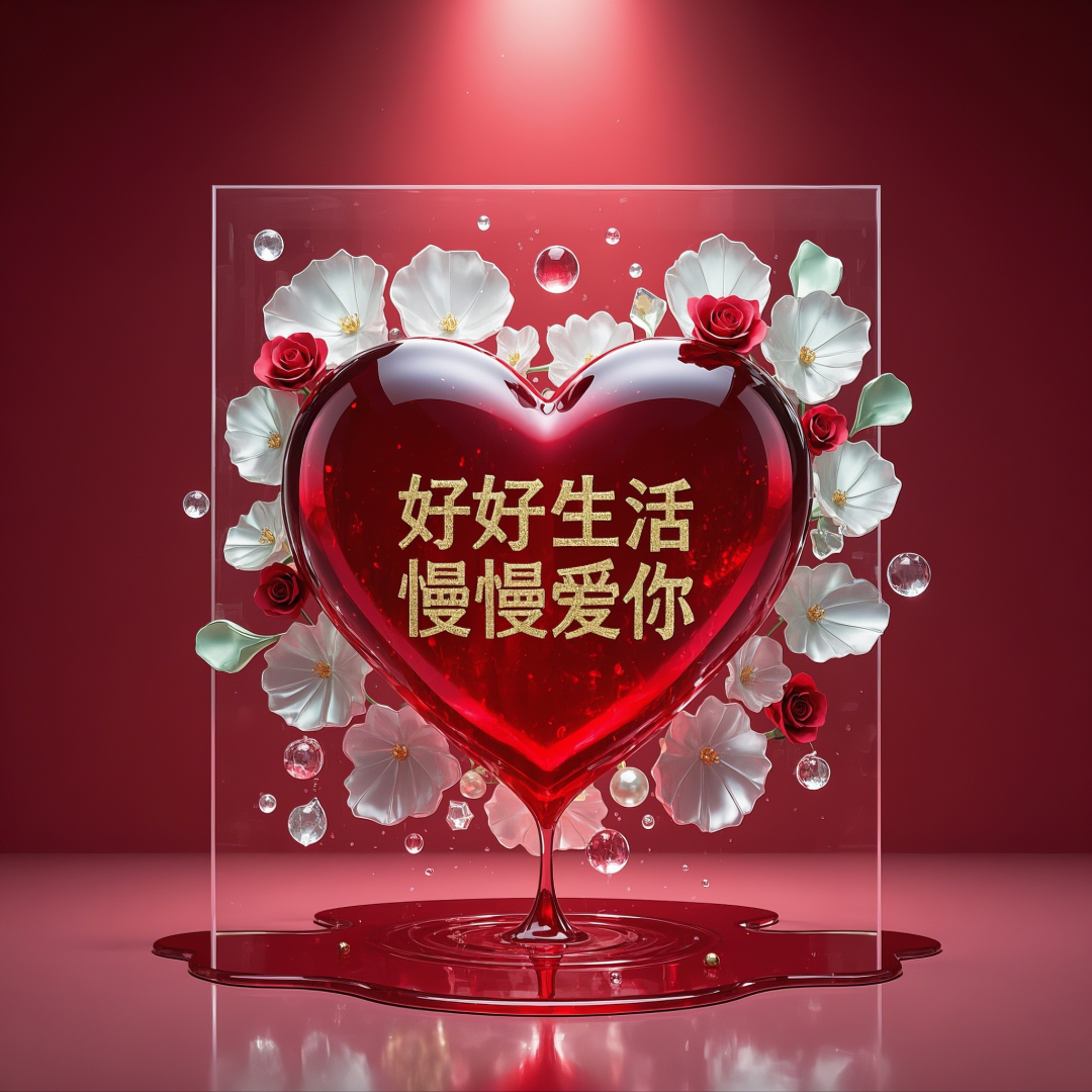 即梦AI【文字图片素材】| 用AI绘画表白！这些浪漫文字素材，让TA瞬间沦陷