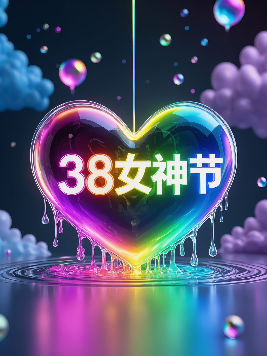 即梦AI【节日系列】【女神节】| 3分钟出图,今年女神节海报不求人