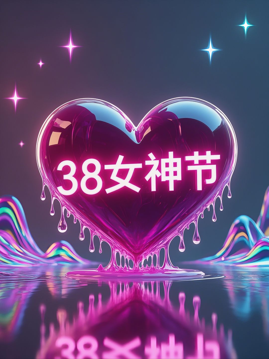 即梦AI【节日系列】【女神节】| 3分钟出图,今年女神节海报不求人