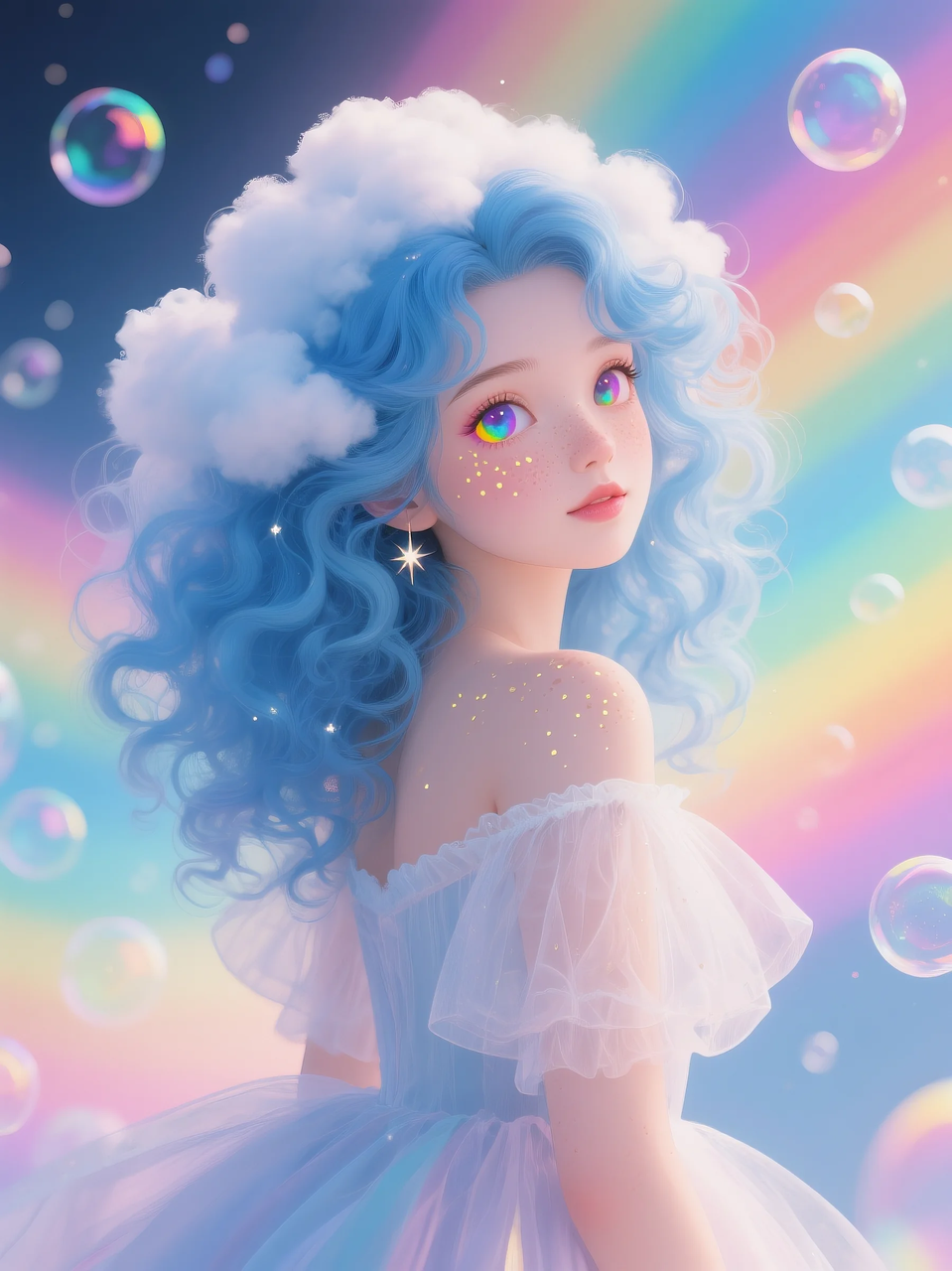 即梦AI 【美女系列】| 数字艺术缔造的倾世容颜，看完彻底沦陷，附提示词