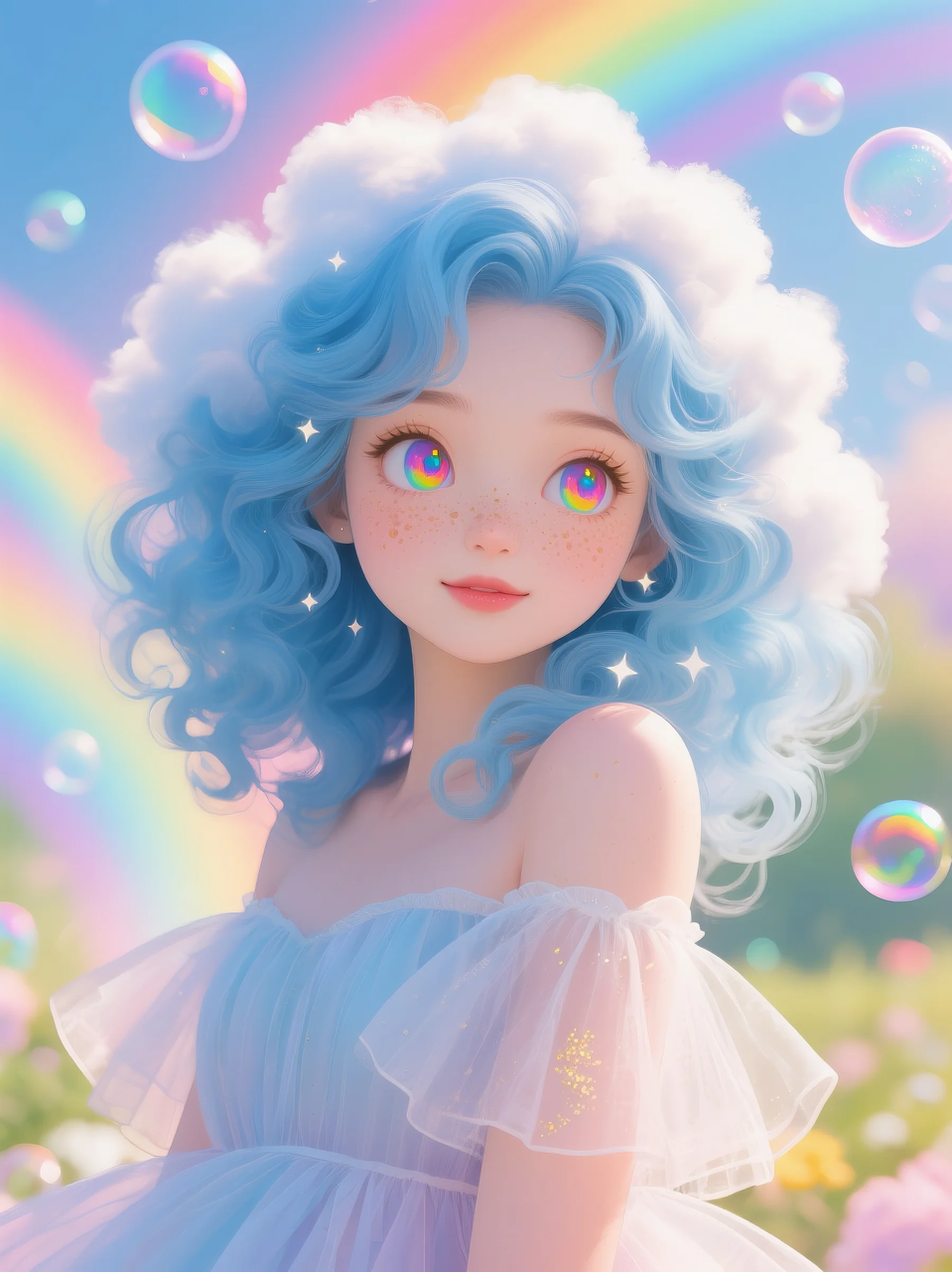 即梦AI 【美女系列】| 数字艺术缔造的倾世容颜，看完彻底沦陷，附提示词