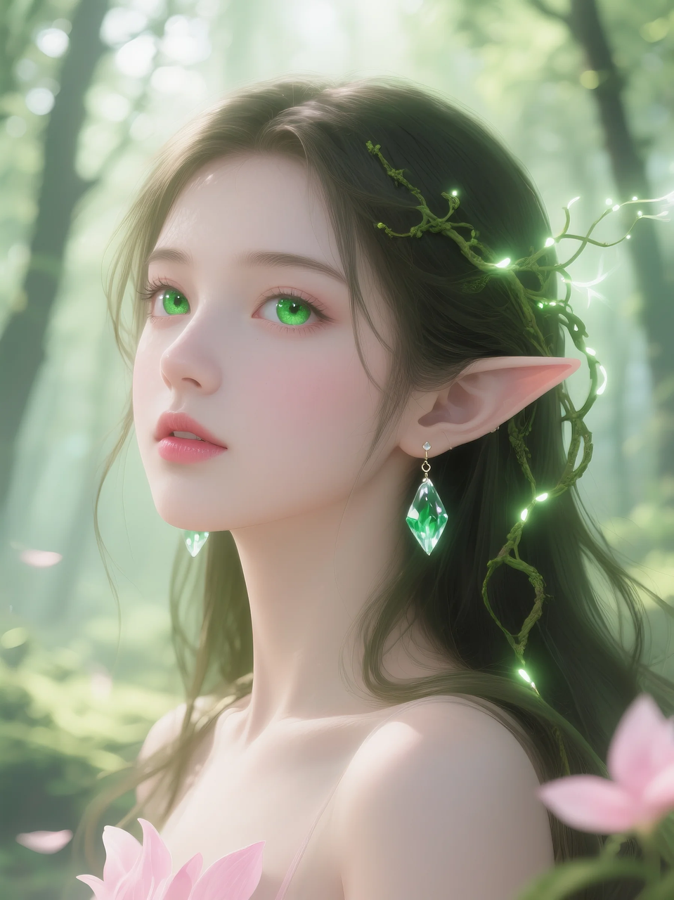 即梦AI 【美女系列】| 数字艺术缔造的倾世容颜，看完彻底沦陷，附提示词