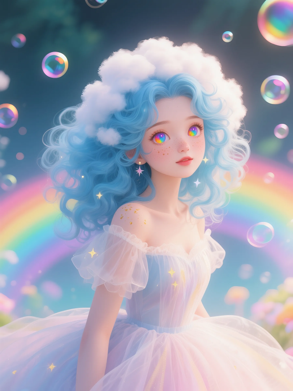 即梦AI 【美女系列】| 数字艺术缔造的倾世容颜，看完彻底沦陷，附提示词