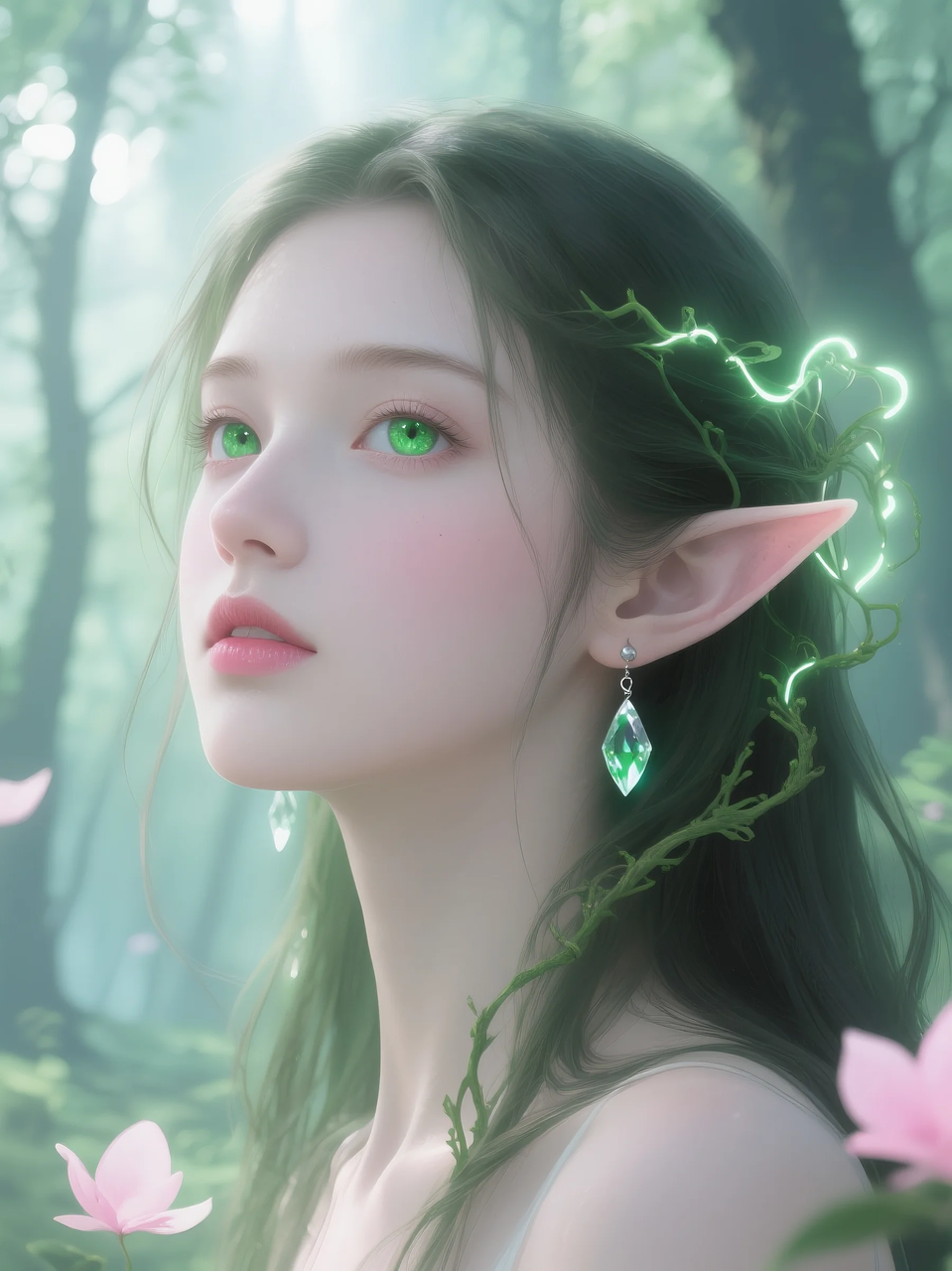 即梦AI 【美女系列】| 数字艺术缔造的倾世容颜，看完彻底沦陷，附提示词