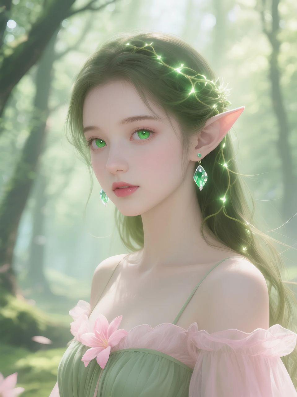 即梦AI 【美女系列】| 数字艺术缔造的倾世容颜，看完彻底沦陷，附提示词