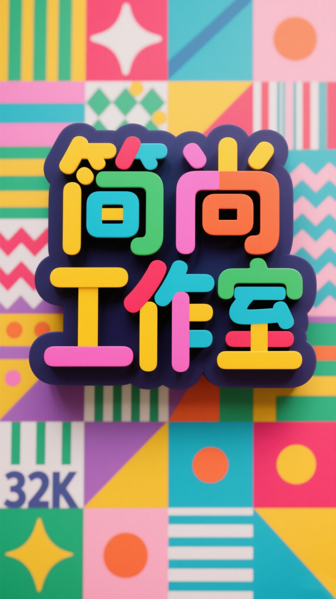 即梦3.0风格各异的字体设计：从印章到赛博哥特的精彩呈现！（示例图片+提示词）