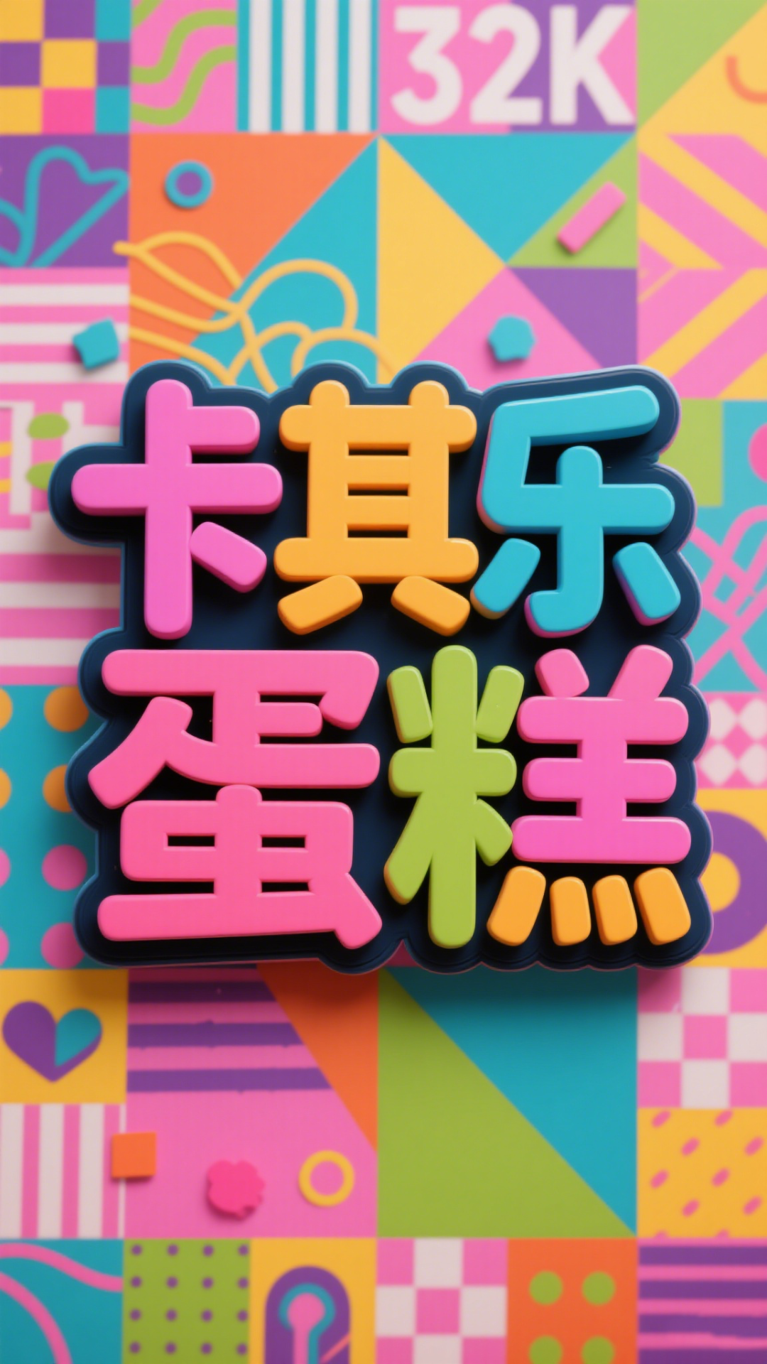 即梦3.0风格各异的字体设计：从印章到赛博哥特的精彩呈现！（示例图片+提示词）