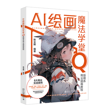 《AI绘画魔法学堂：Q版萌系商业插画教程》