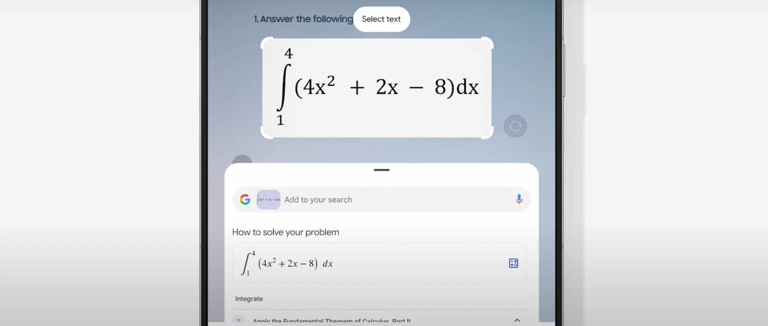 三星 Galaxy AI 新增“作业帮手”功能,可教学生解数学题