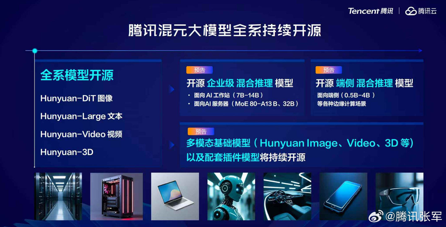腾讯云推出智能体开发平台并计划开源多个模型