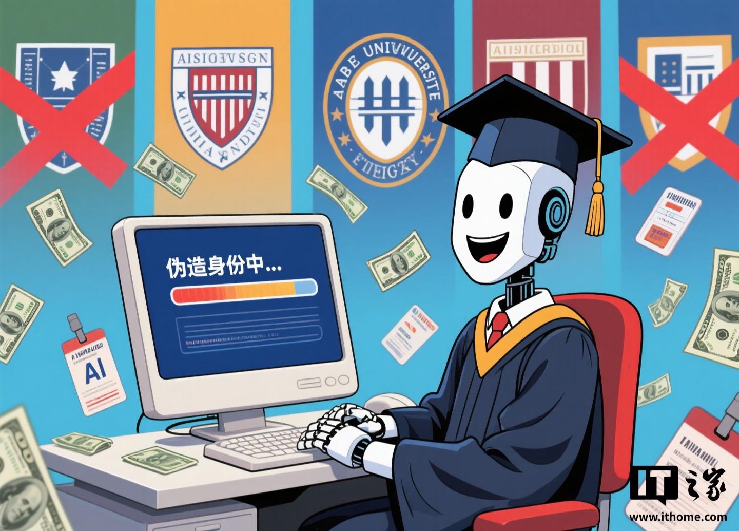 AI 助长“幽灵学生”骗局,美国社区大学遭遇助学金诈骗潮