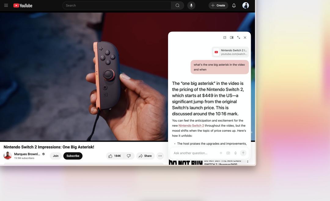 全方位实测首个AI原生浏览器：618比价、写高考作文……网友：再见Chrome