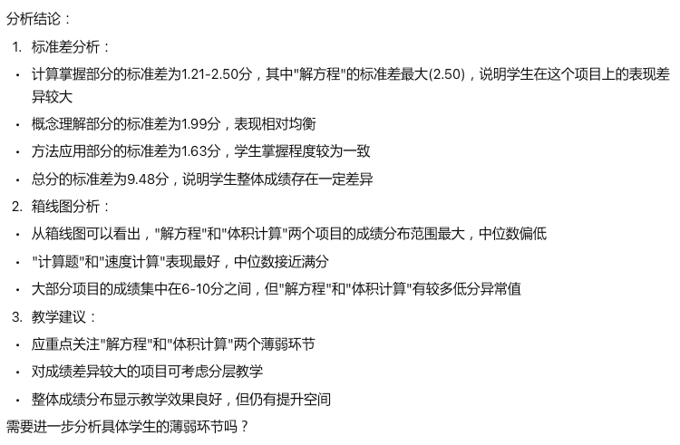 期末了，快来用灵犀 AI 来做教学质量分析吧！