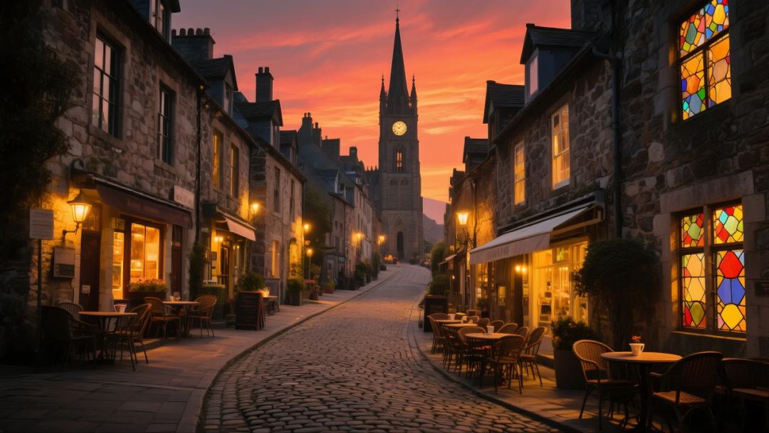 即梦AI 【构图篇】| 感受对角线构图之美，附提示词