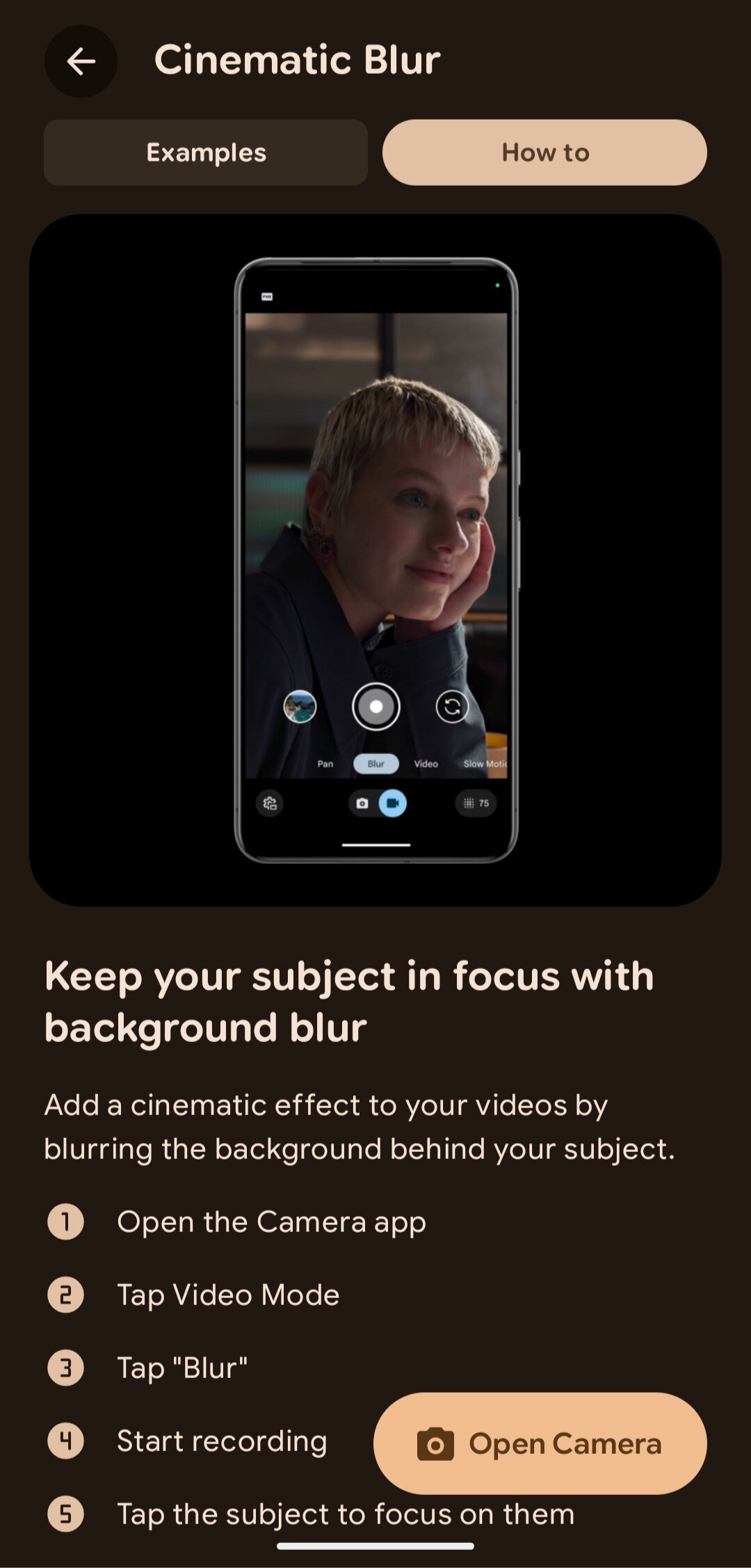 谷歌 Pixel 手机相机 App 新增“教学中心”，可学习微距、长曝光、延时等操作