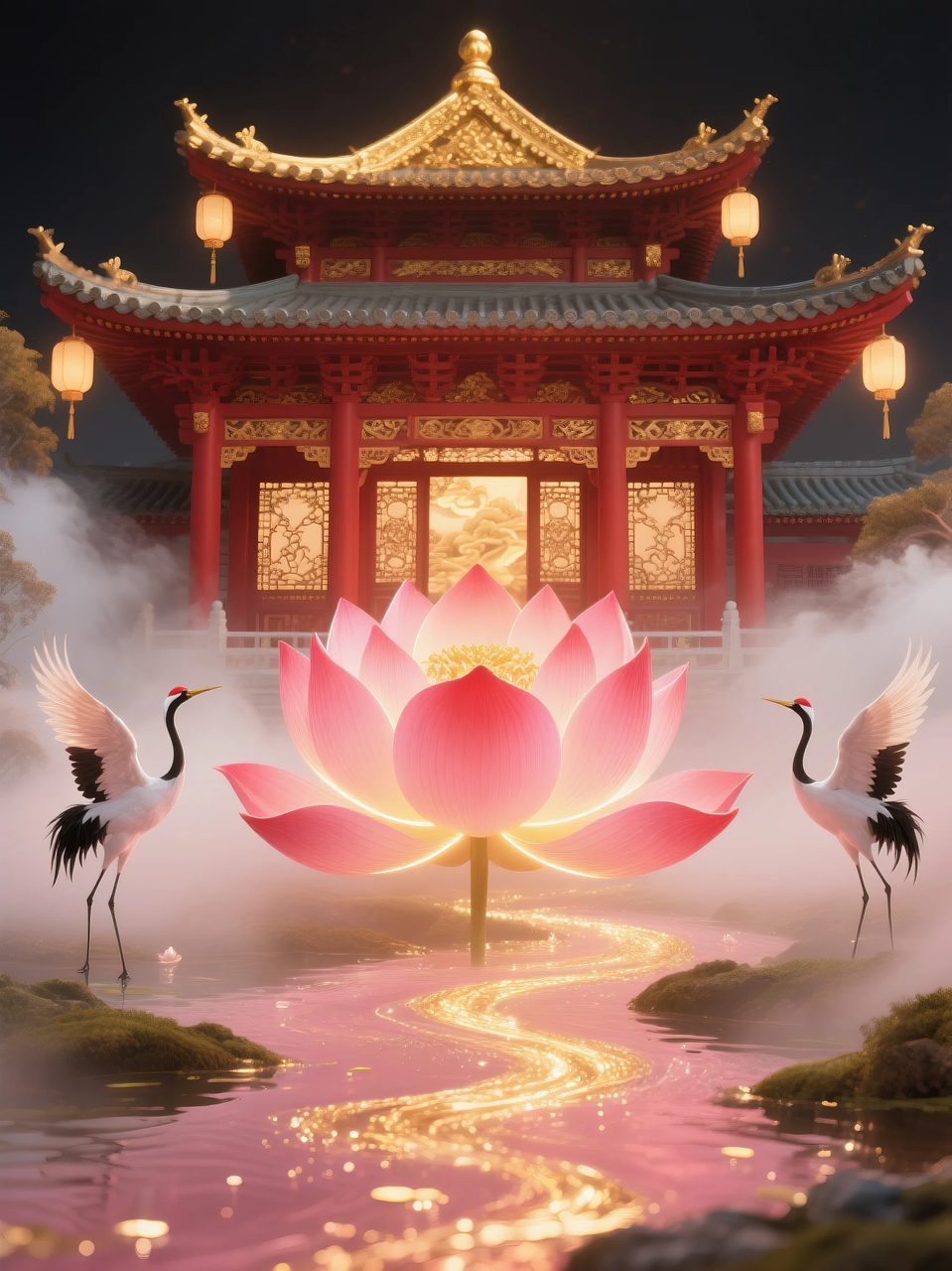 即梦AI 【仙侠神话】| 云顶仙宫，仙景同游，附提示词