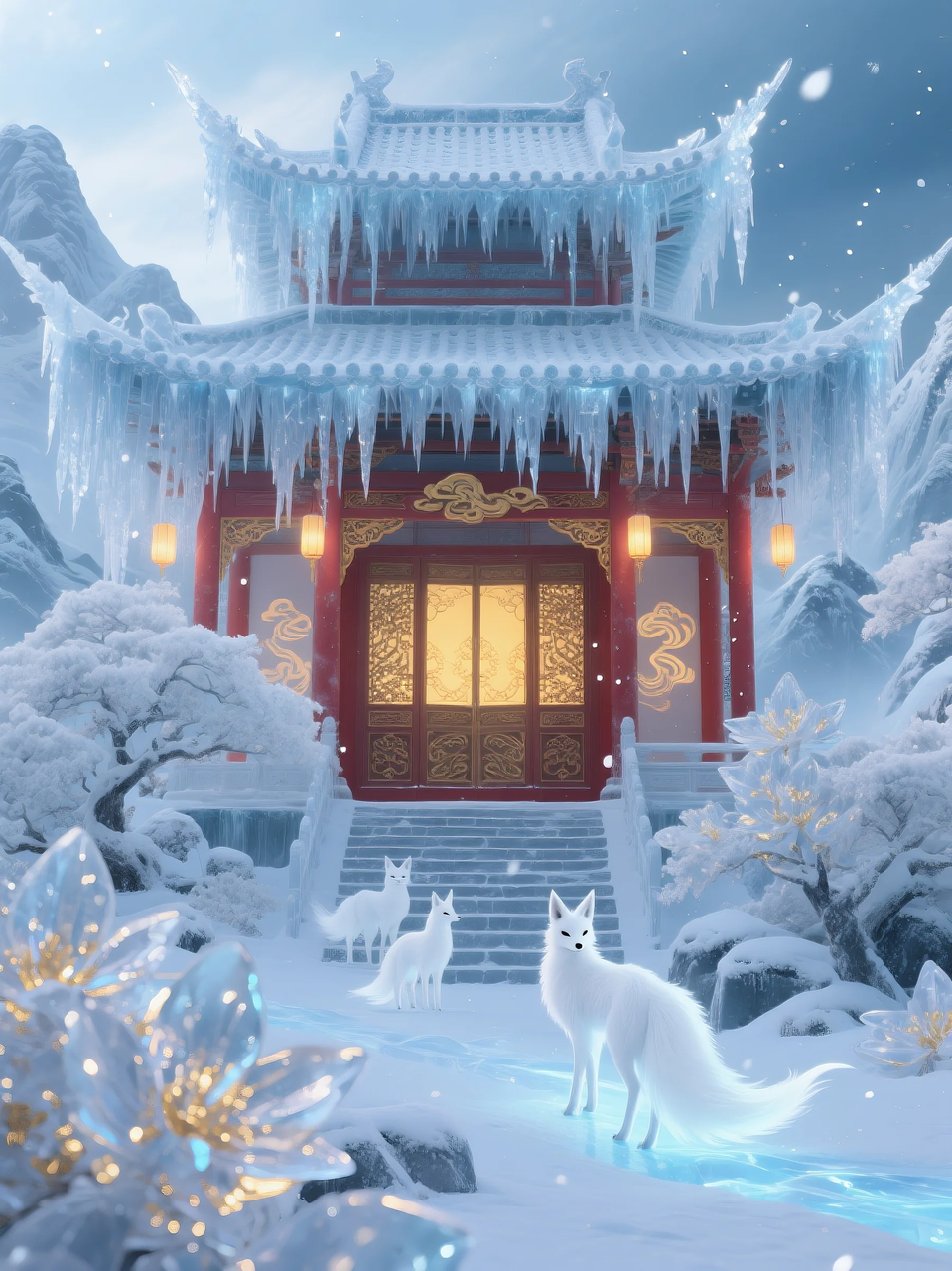 即梦AI 【仙侠神话】| 云顶仙宫，仙景同游，附提示词