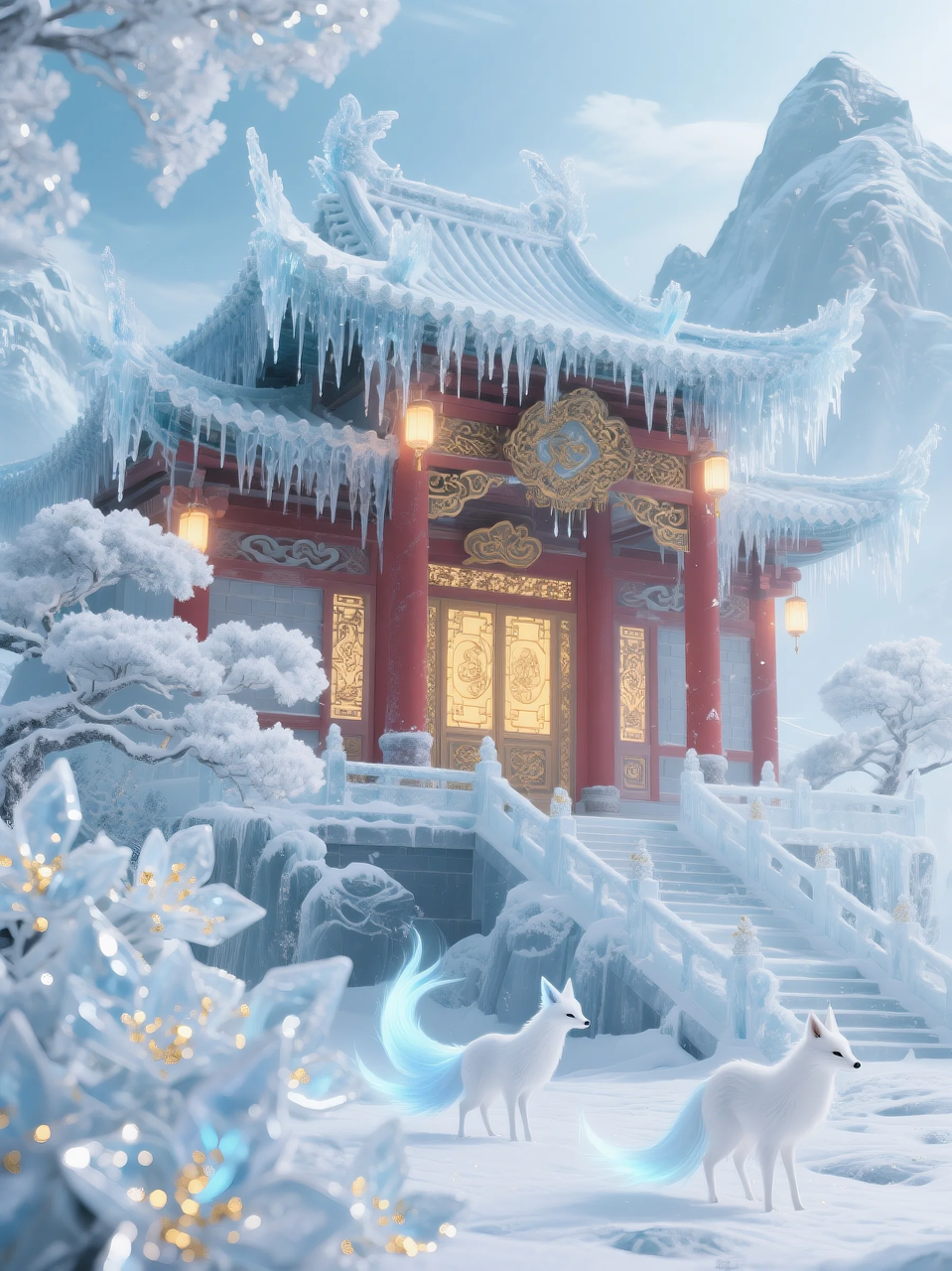 即梦AI 【仙侠神话】| 云顶仙宫，仙景同游，附提示词