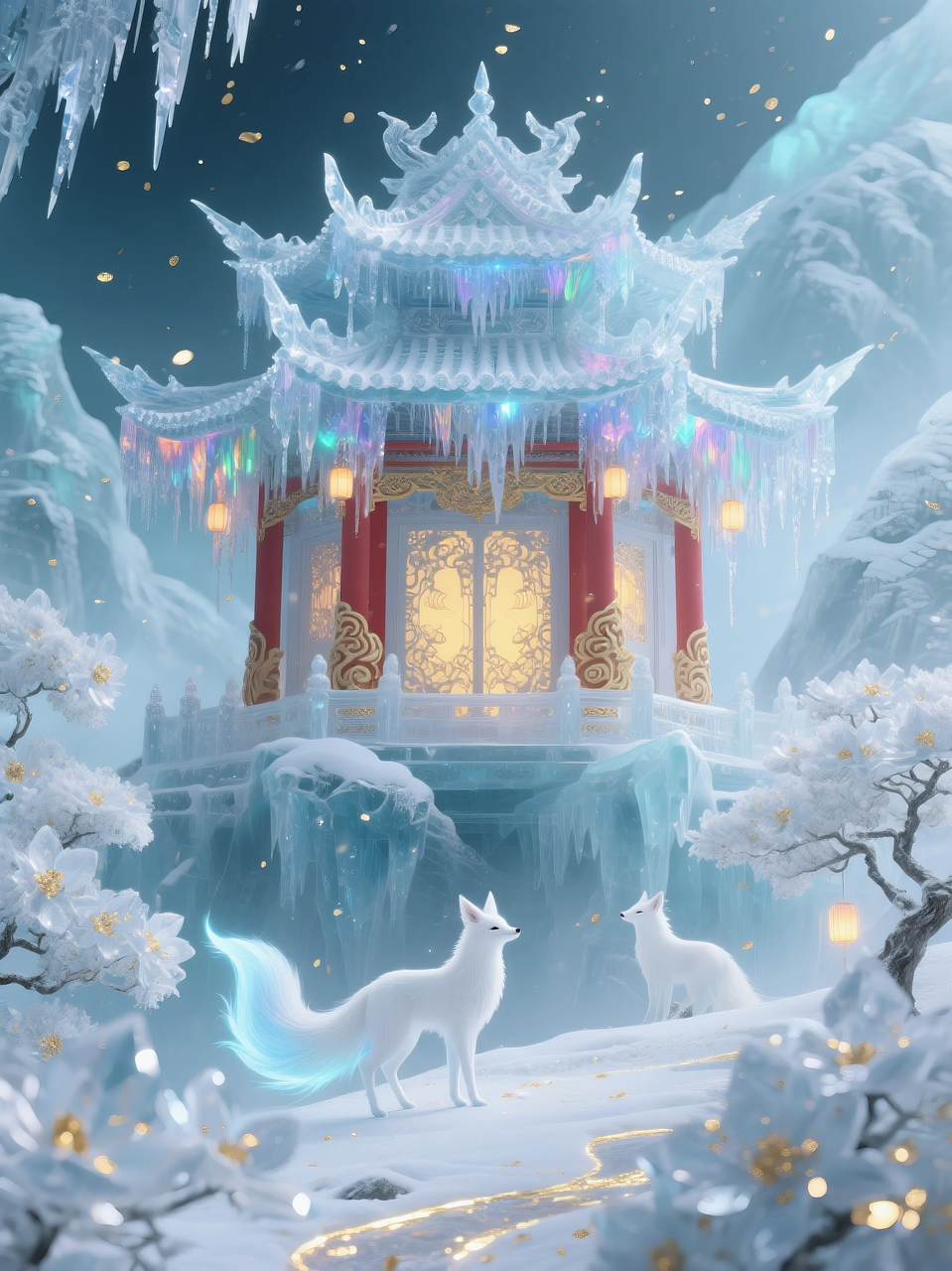 即梦AI 【仙侠神话】| 云顶仙宫，仙景同游，附提示词