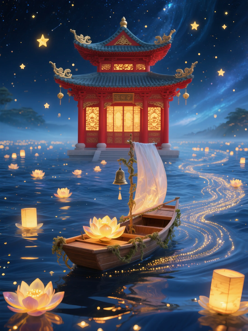 即梦AI 【仙侠神话】| 云顶仙宫，仙景同游，附提示词