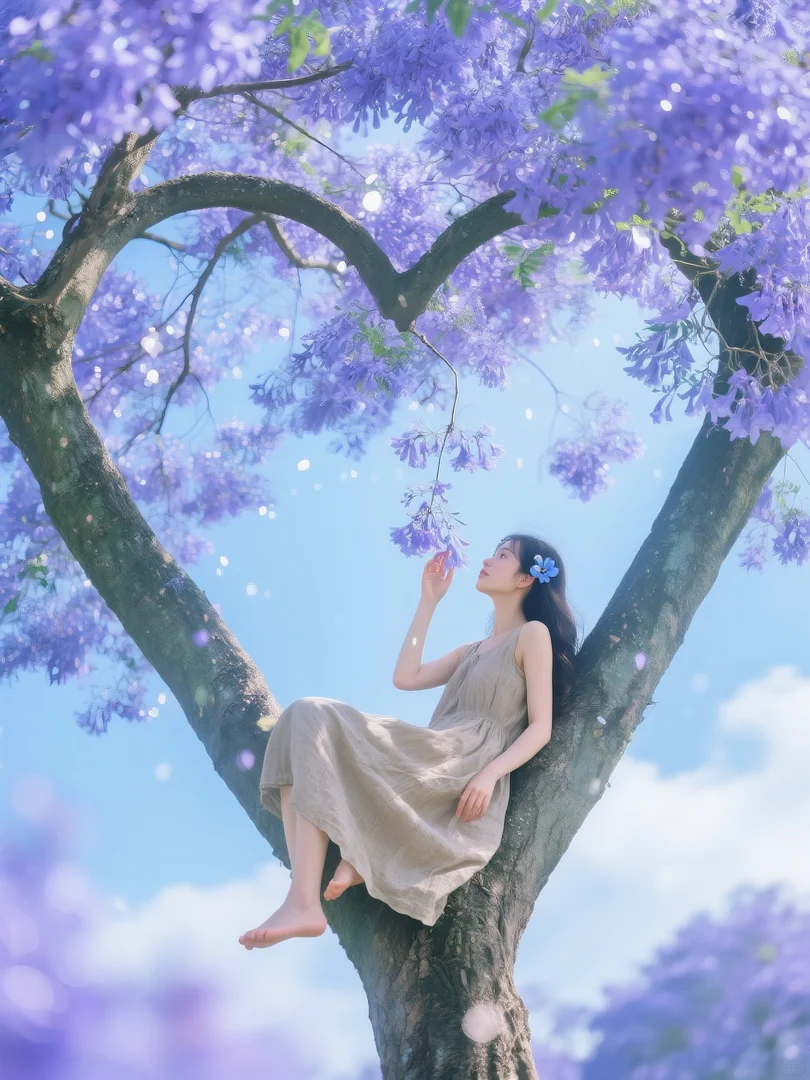 即梦AI 【植物】【树】| 你打卡过这样的爱心树吗？