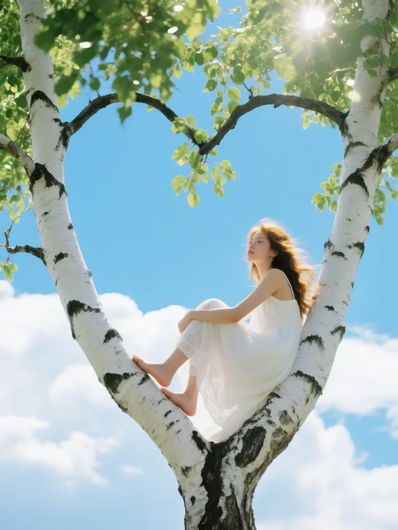 即梦AI 【植物】【树】| 你打卡过这样的爱心树吗？