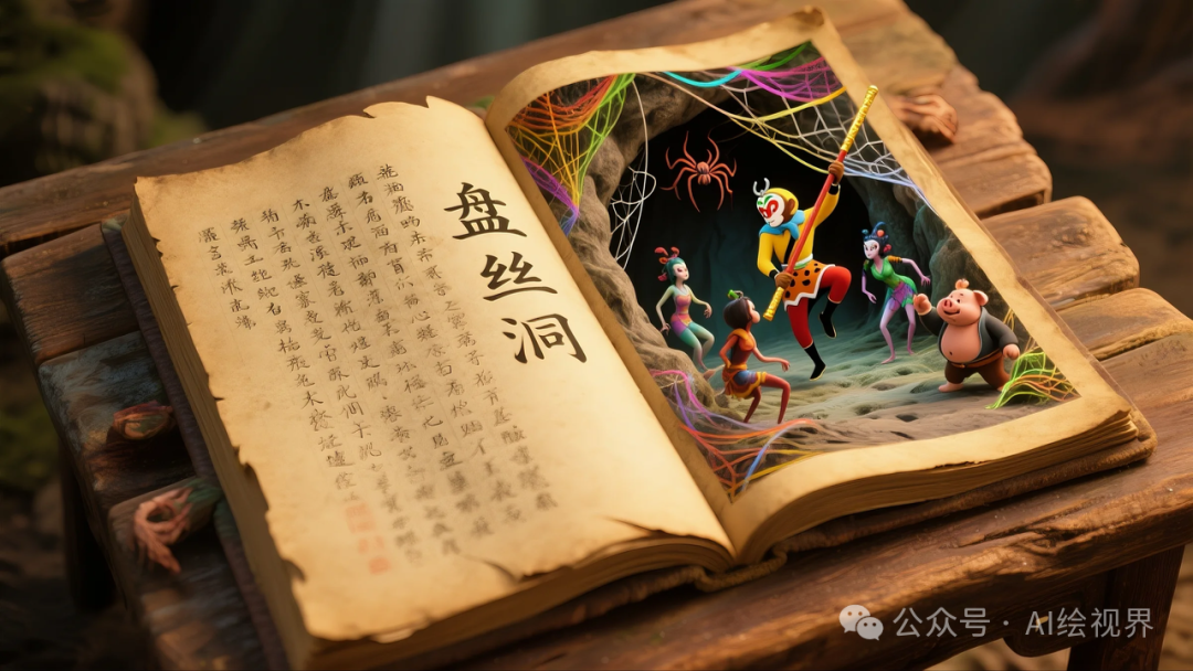 即梦AI | 四大名著AI玩出新高度，裸眼 3D 特效绝了