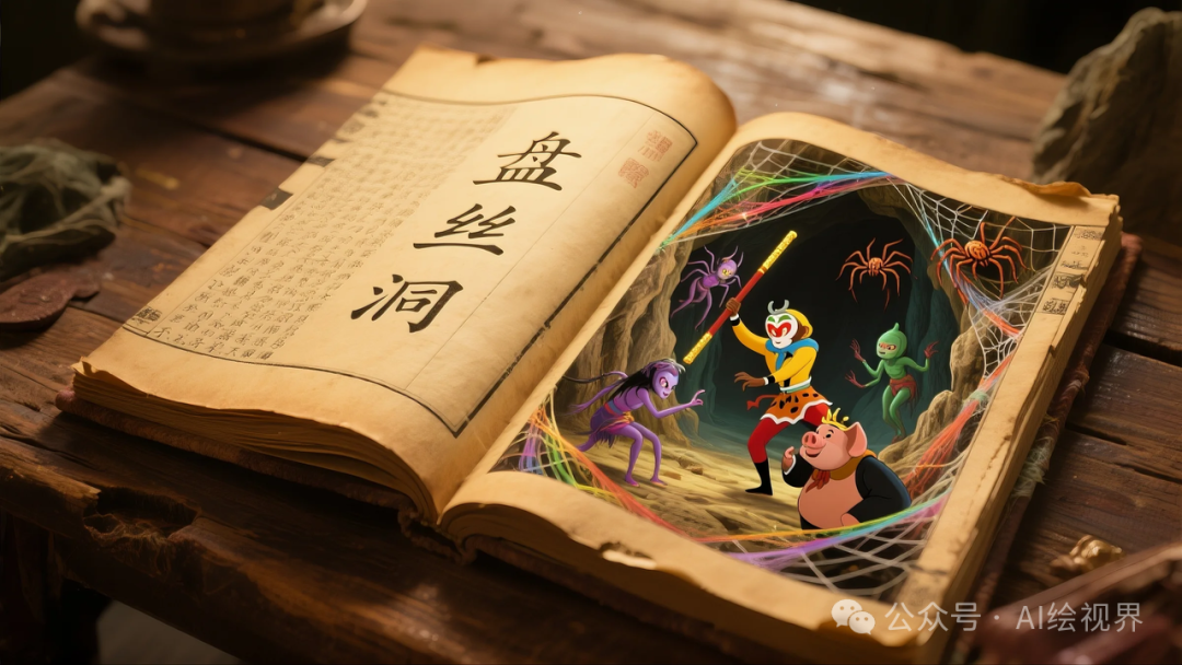 即梦AI | 四大名著AI玩出新高度，裸眼 3D 特效绝了