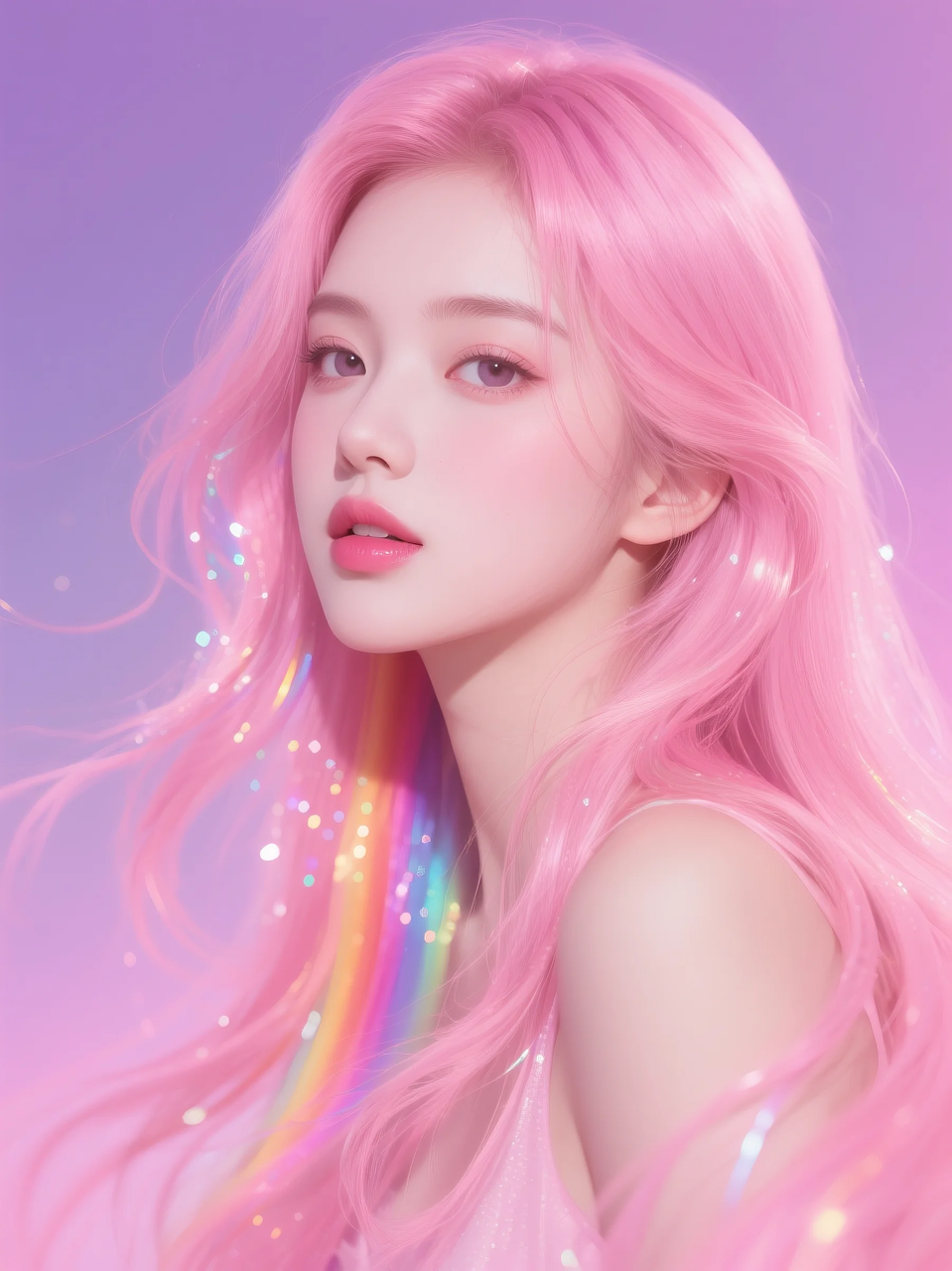 即梦AI 【美女系列】| 数字艺术缔造的倾世容颜，看完彻底沦陷，附提示词