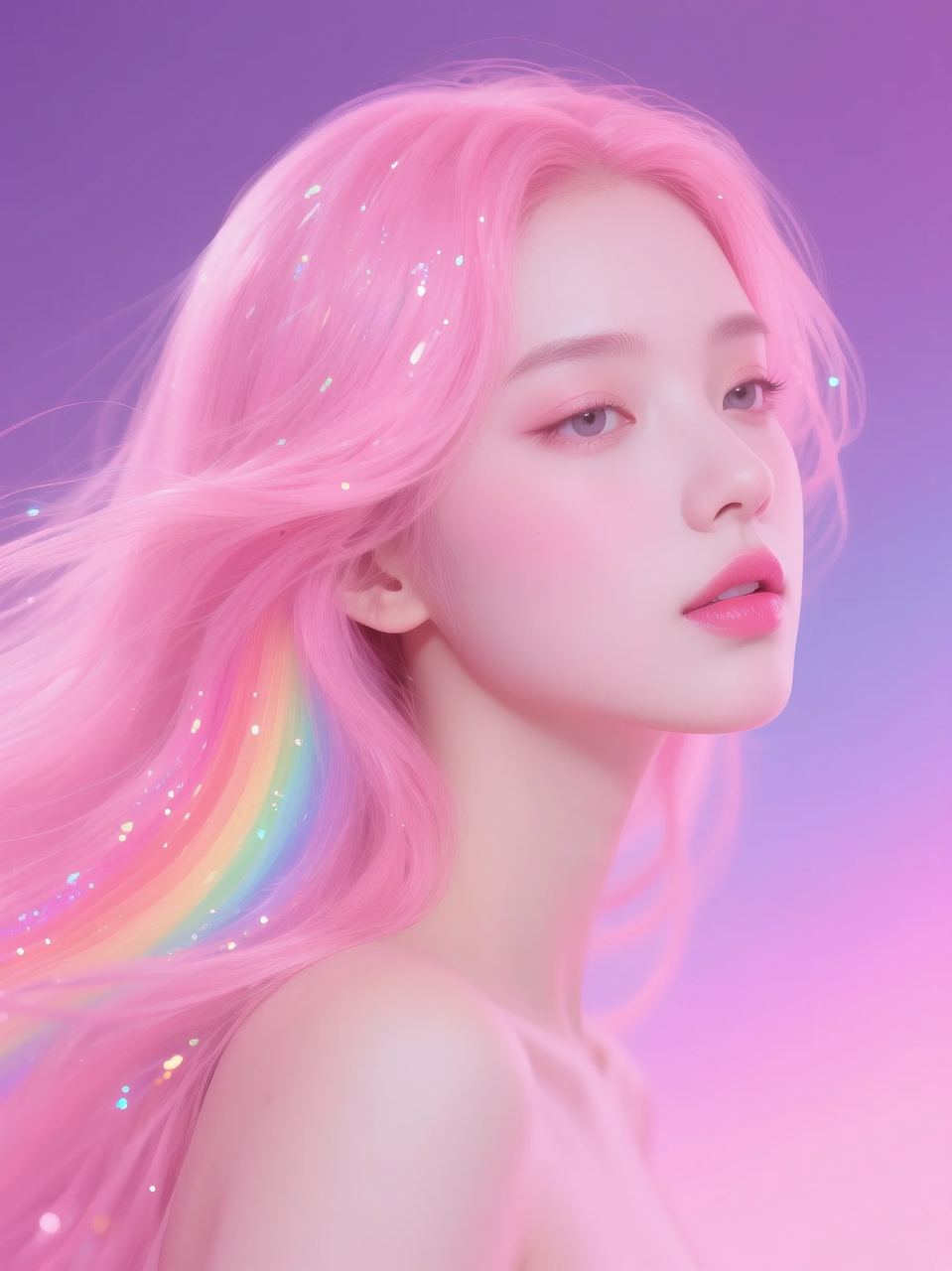 即梦AI 【美女系列】| 数字艺术缔造的倾世容颜，看完彻底沦陷，附提示词