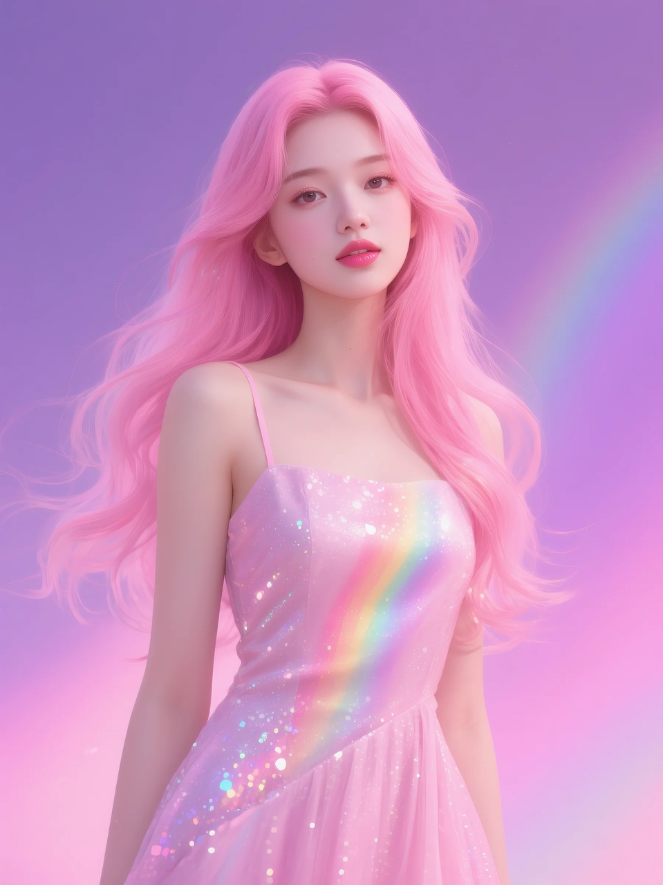 即梦AI 【美女系列】| 数字艺术缔造的倾世容颜，看完彻底沦陷，附提示词