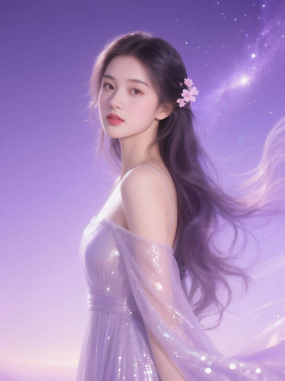 即梦AI 【美女系列】| 数字艺术缔造的倾世容颜，看完彻底沦陷，附提示词