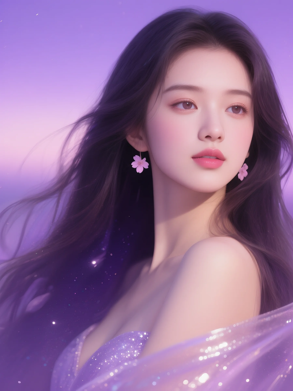 即梦AI 【美女系列】| 数字艺术缔造的倾世容颜，看完彻底沦陷，附提示词