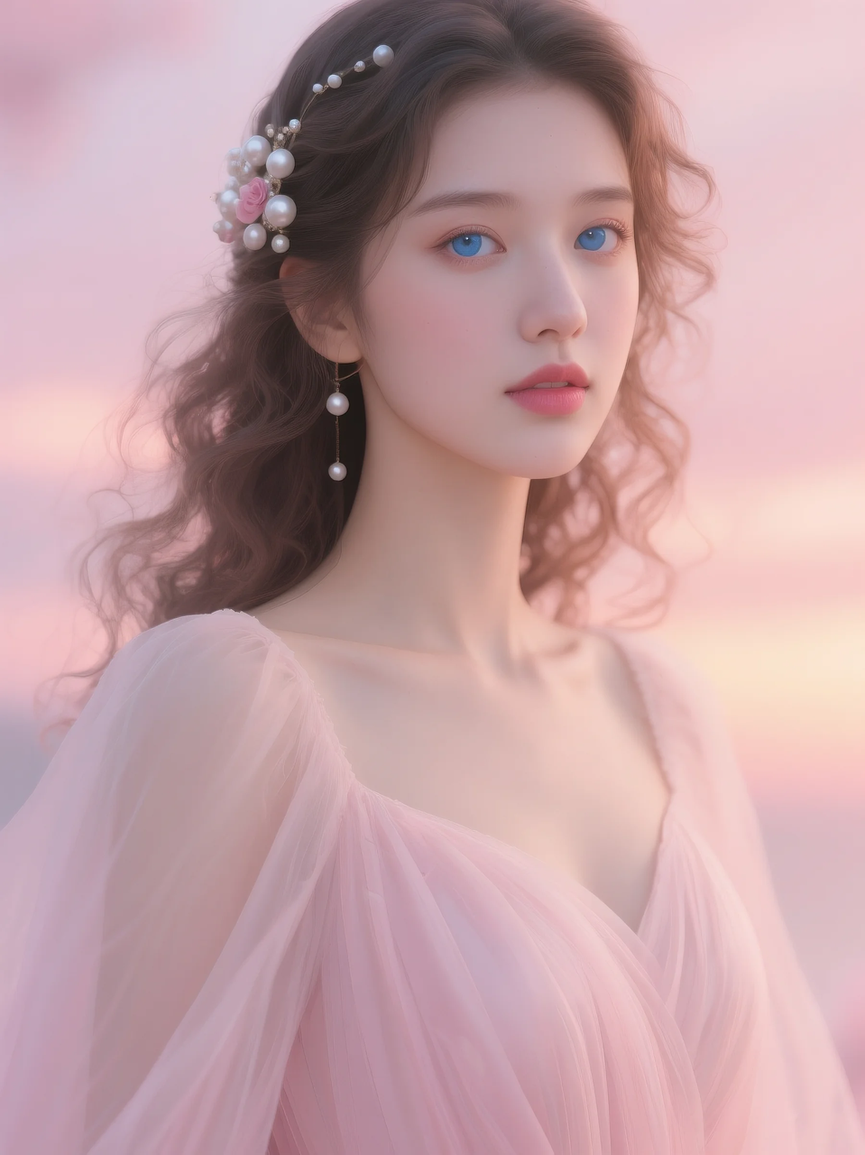 即梦AI 【美女系列】| 数字艺术缔造的倾世容颜，看完彻底沦陷，附提示词