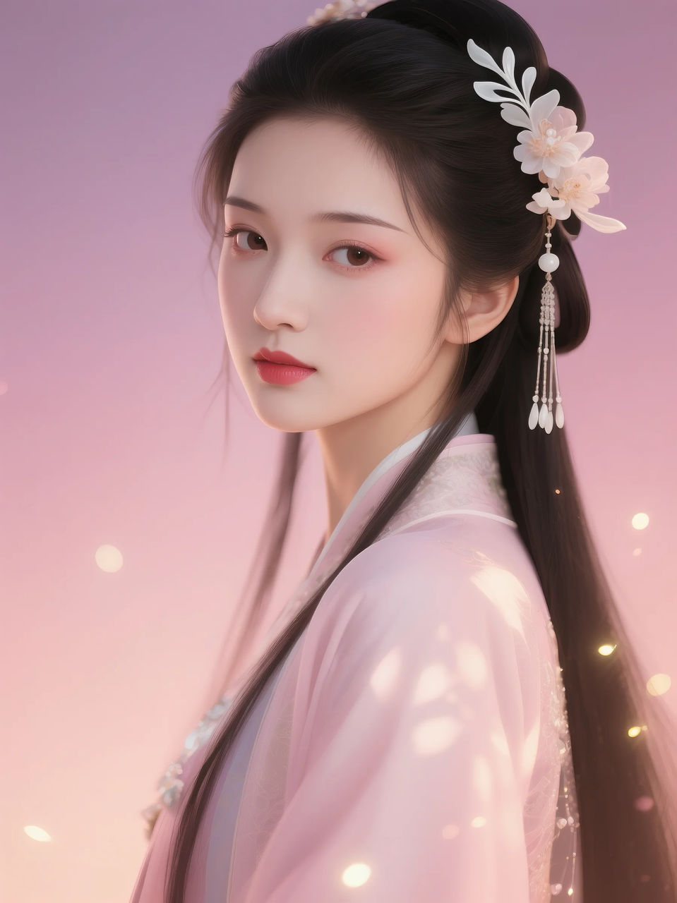 即梦AI 【美女系列】| 数字艺术缔造的倾世容颜，看完彻底沦陷，附提示词