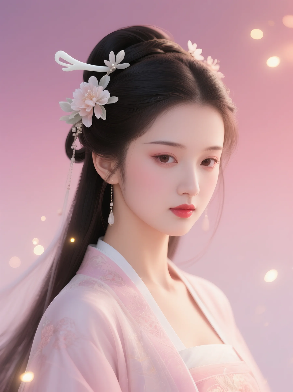 即梦AI 【美女系列】| 数字艺术缔造的倾世容颜，看完彻底沦陷，附提示词