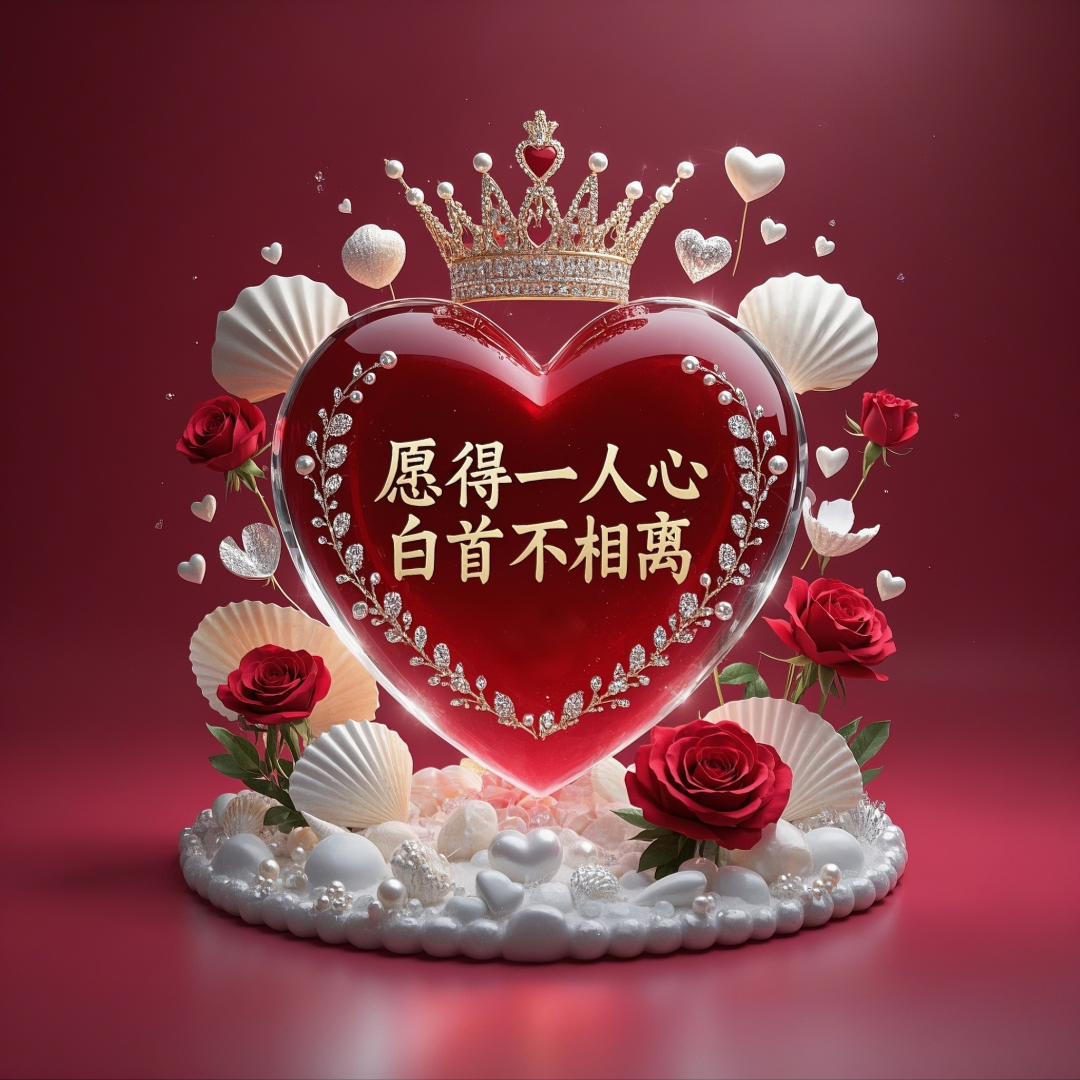 即梦AI【文字图片素材】| 用AI绘画表白！这些浪漫文字素材，让TA瞬间沦陷