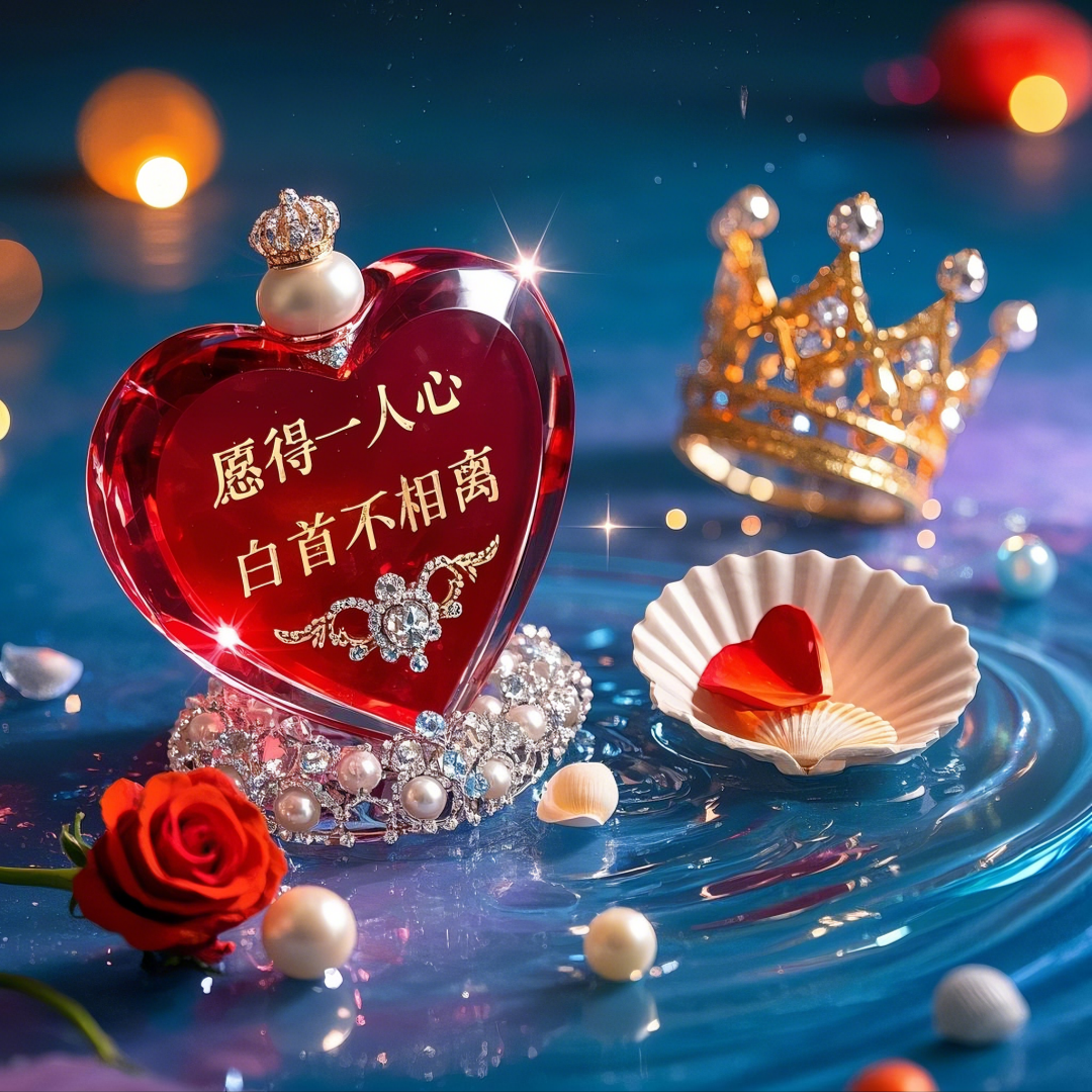 即梦AI【文字图片素材】| 用AI绘画表白！这些浪漫文字素材，让TA瞬间沦陷