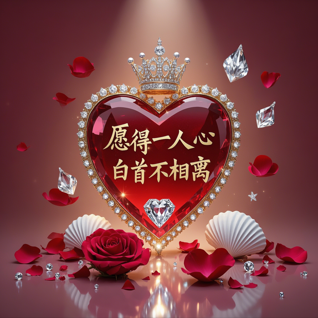 即梦AI【文字图片素材】| 用AI绘画表白！这些浪漫文字素材，让TA瞬间沦陷