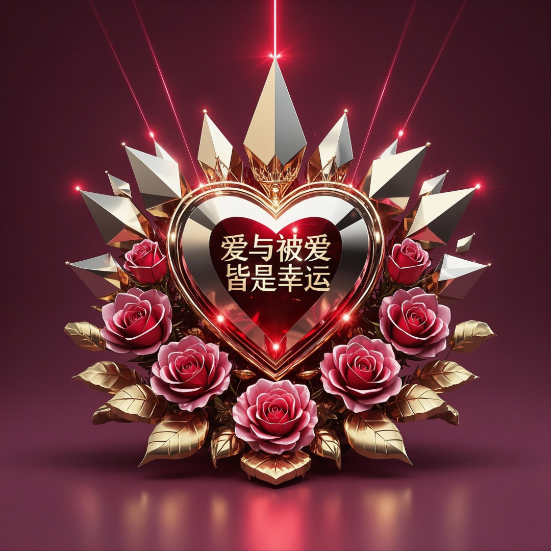 即梦AI【文字图片素材】| 用AI绘画表白！这些浪漫文字素材，让TA瞬间沦陷