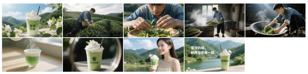 十五分钟，AI助你创作商业广告片《采茶人的手，捧出这杯鲜》奶茶广告（手把手教你玩转AI）