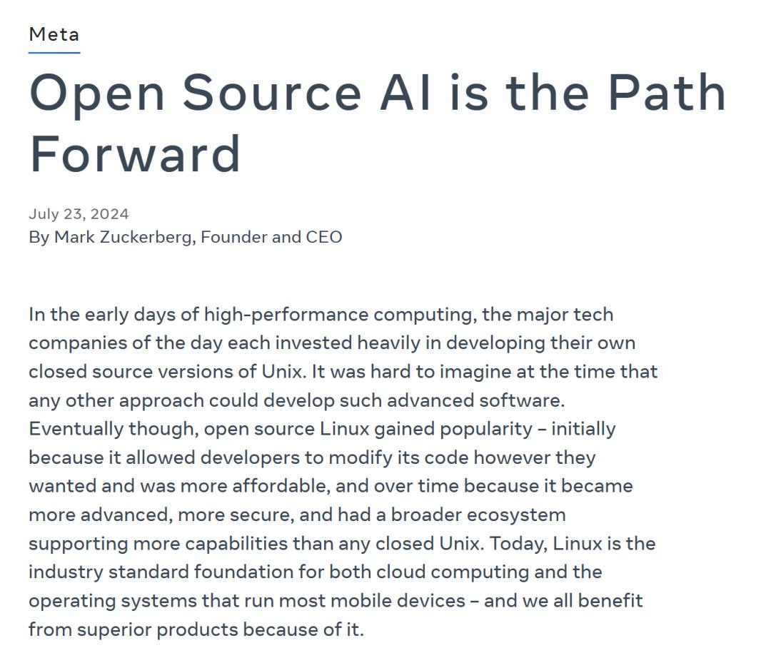 小扎一夜反水，背刺开源，亲手葬送「Llama神话」，股价大涨12%