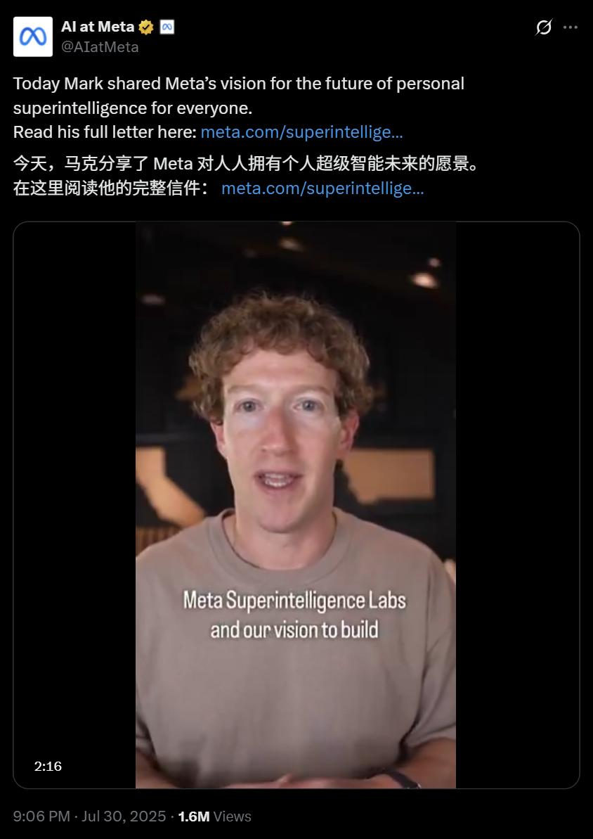 小扎一夜反水，背刺开源，亲手葬送「Llama神话」，股价大涨12%