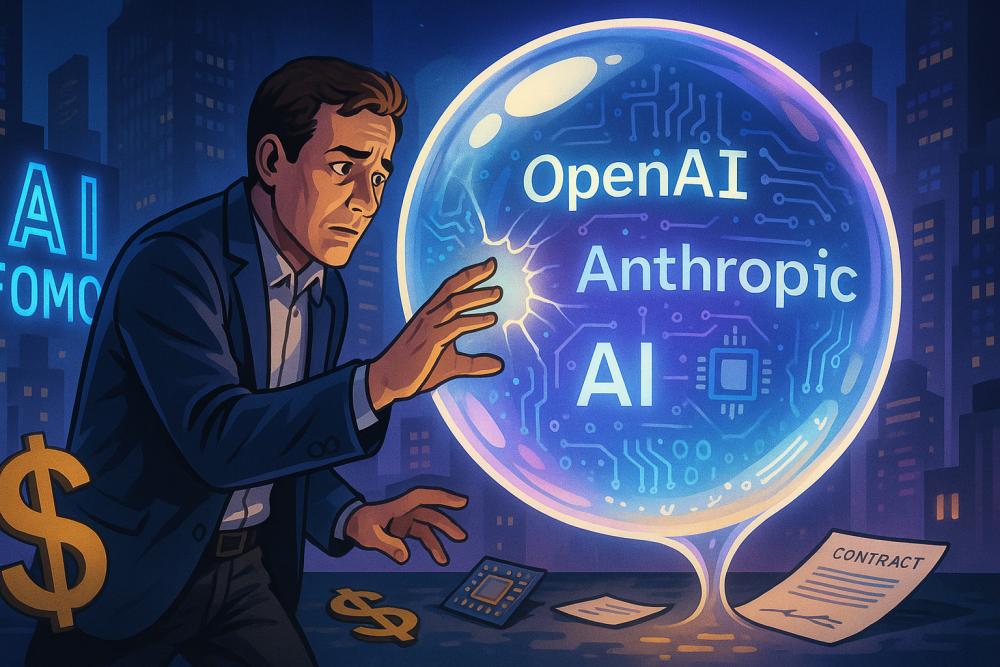 AI投资者的警告:对AI的“错失恐惧症”正在催生巨大泡沫