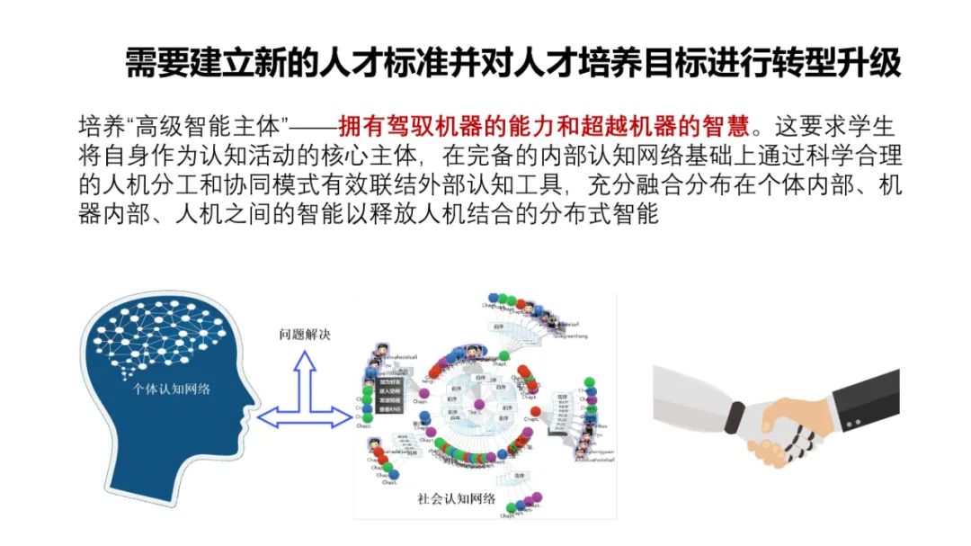 PPT | 北京师范大学教授余胜泉：智能时代的人才培养模式创新